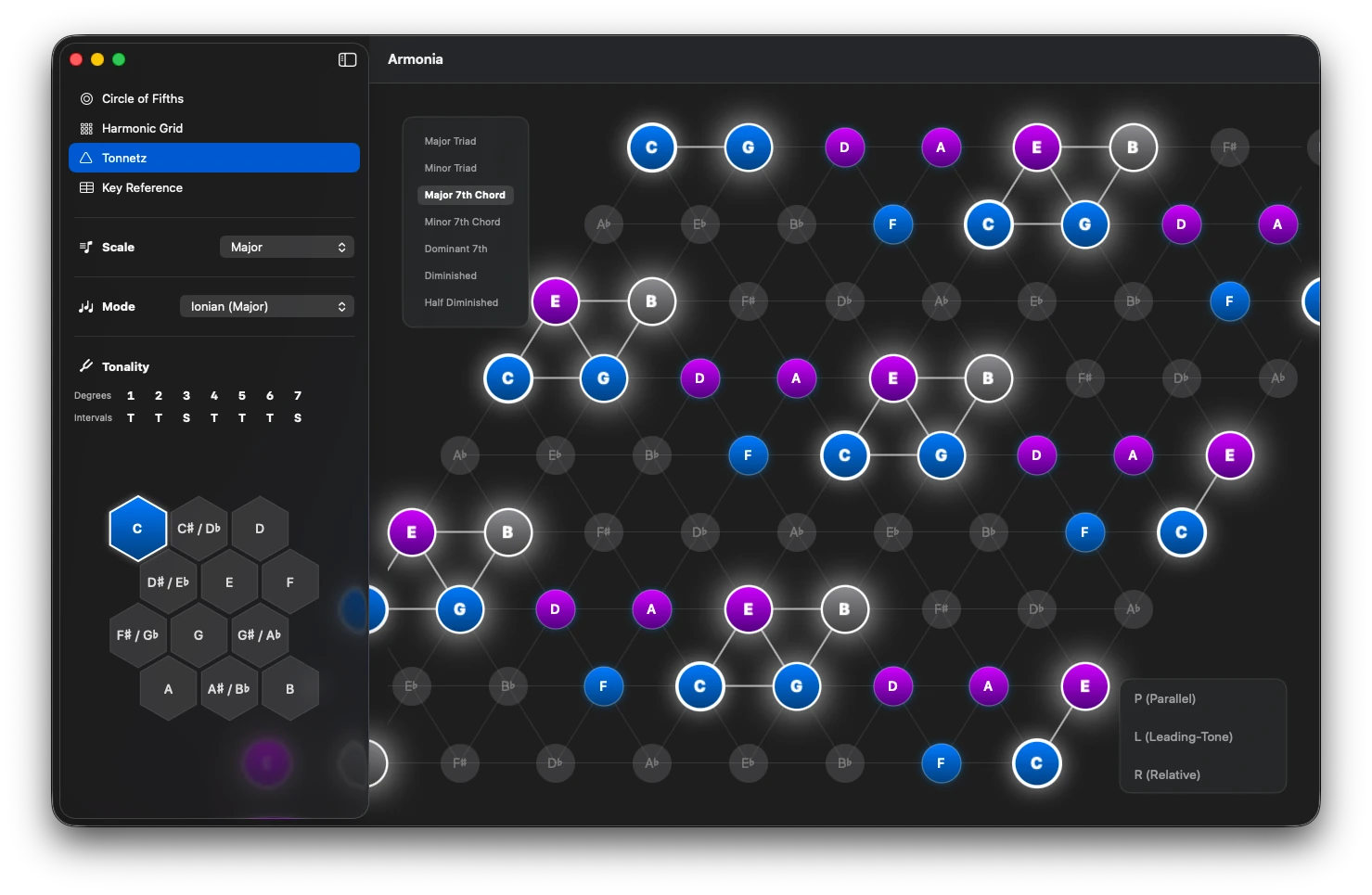 Tonnetz Interface